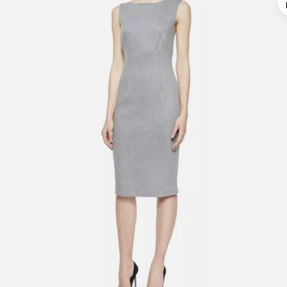 Lela Rose Cashmere 100% BOATNECK DRESS Size 6 Retail$1550 NEW - Picture 6 of 6